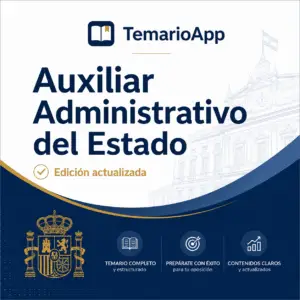 temario auxiliar admininistrativo del estado