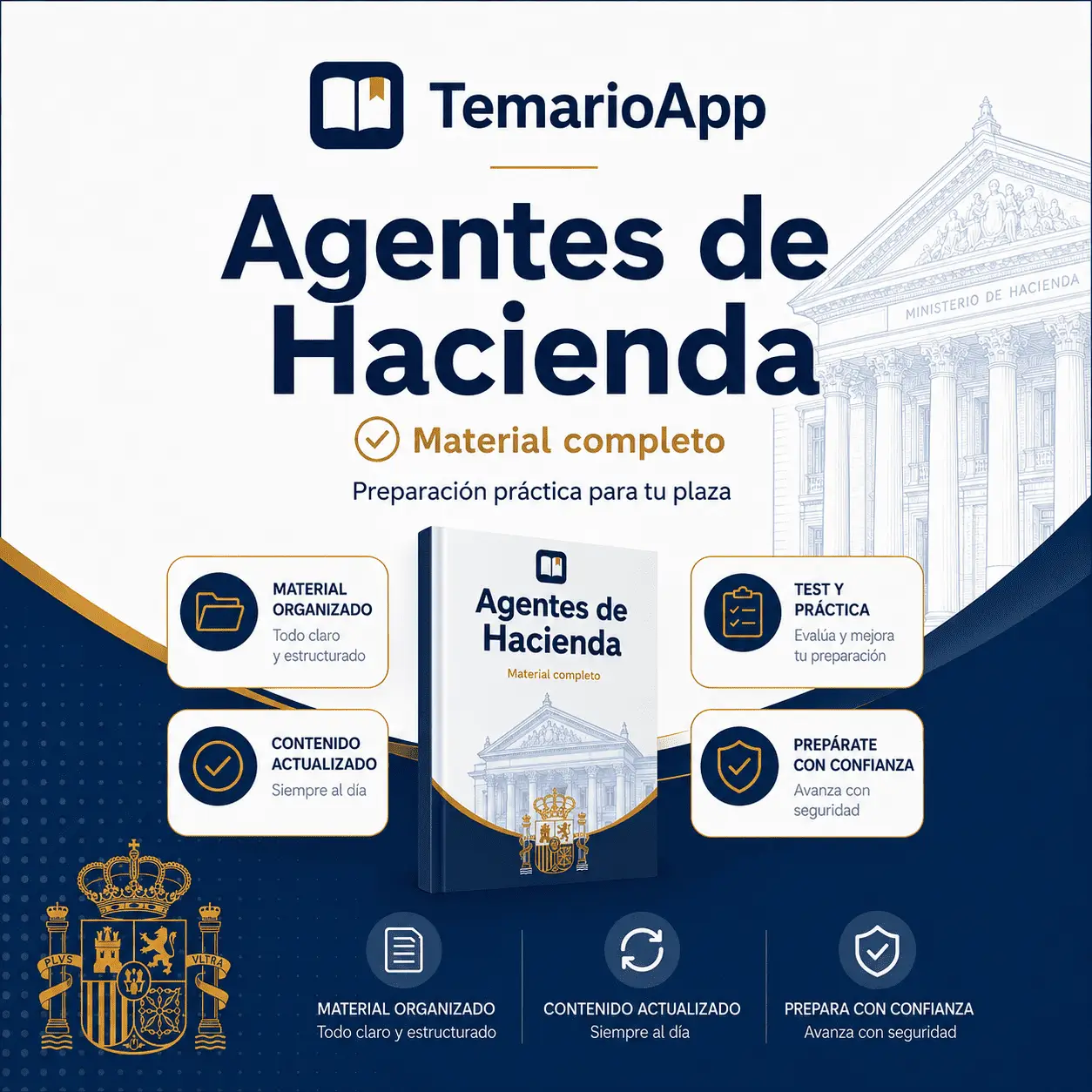 temario y test de agente de hacienda