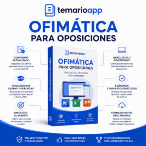ofimatica para oposiciones